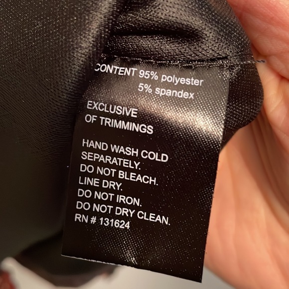 Calessa Red Printed Mesh Dress - Picture 8 of 8